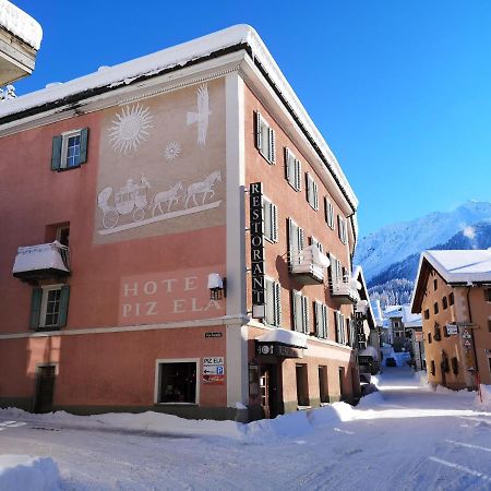 Historisches Hotel Piz Ela Berguen Bergün Exterior foto