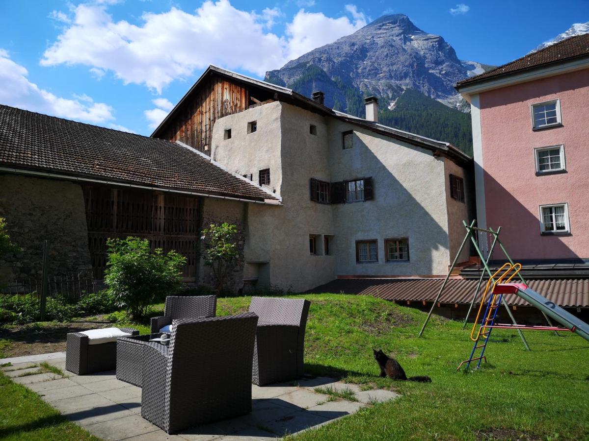 Historisches Hotel Piz Ela Berguen Bergün Exterior foto
